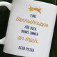 Sternschnuppe für dich - personalisierte Tasse