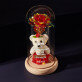 Sternschnuppe für dich - Ewige Rose mit Teddybär