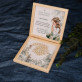 Erste Heilige Kommunion Göttliche Liebe Mädchen - Rosenkranz in Holzkiste