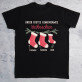 Unser erstes gemeinsames Weihnachten - Schwarzes T-Shirt für Herren