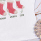  Unser erstes gemeinsames Weihnachten - T-Shirt mit Aufdruck für Damen