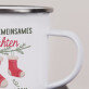 Unser erstes gemeinsames Weihnachten - Emaillierte Tassen