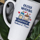 Erster gemeinsamer Vatertag - Personalisierte Tasse