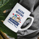 Erster gemeinsamer Vatertag - Personalisierte Tasse