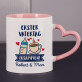 Erster gemeinsamer Vatertag - Personalisierte Tasse