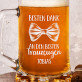 Besten Dank an den besten Trauzeugen - Personalisierter Bierkrug