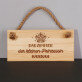 Zimmer der kleinen prinzessin - Holzschild