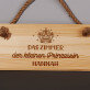 Zimmer der kleinen prinzessin - Holzschild