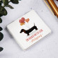 Ein halber Meter Liebe - Taschenspiegel mit Aufdruck