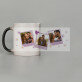 polaroids blumen - Zaubertasse