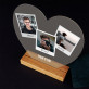 Polaroids - Druck auf Acrylglas Herz