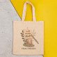 Malt unsere Welt - Baumwolltasche mit Aufdruck