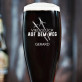 Viel Glück auf dem Weg - Bierglas mit Gravur