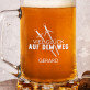 Viel Glück auf dem Weg - personalisierter Bierkrug
