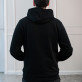 Eigenes projekt - Schwarzer Kapuzenpullover für Herren
