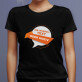 Eigenes projekt - Schwarzes T-Shirt für Damen