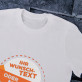 Eigenes Projekt - T-Shirt mit Aufdruck für Herren