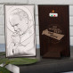 Eigenes Projekt - Papst - Silbernes Bild mit Gravur