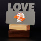 Eigenes projekt - Druck auf Acrylglas mit LED Beleuchtung - Wort LOVE