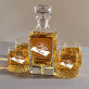 Eigenes Projekt - Whiskykaraffe und Whiskygläser - Set mit Gravur