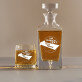 Eigenes Projekt - Whiskykaraffe und Whiskygläser - Set mit Gravur