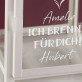 Ich brenne für dich - Laterne