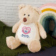 Hug me - Maskottchen mit Stickerei