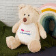 Give me a hug - Maskottchen mit Stickerei