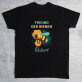 Bienenfreund - Schwarzes T-Shirt für Herren
