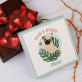 Pugs & Kisses - Schokolade mit Erdbeeren
