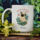 Pugs & Kisses - personalisierte Tasse