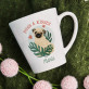Pugs & Kisses - personalisierte Tasse