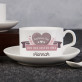 Leckerer Tee - Zwei Tassen mit Untertasse