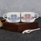 Leckerer Tee - Zwei Tassen mit Untertasse