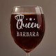 Queen - Weinglas mit Gravur