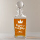 Queen of everything - Whiskykaraffe mit Gravur