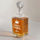 Queen of everything - Whiskykaraffe mit Gravur