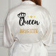 Queen - Bademantel aus Satin 