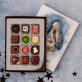 Gesegnete Weihnachten Krippe - Belgische Pralinen