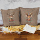 Rentiere Namen - Kissen-Set