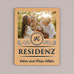 Residenz - Holzmagnet