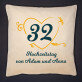 Hochzeitstag - Kissen