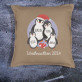 Pinguin-Familie - Kissen