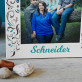 Familie Herzen - Bilderrahmen mit Aufdruck