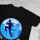 Run! - Schwarzes T-Shirt für Herren