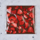 Rentier Zeichen - Schokolade mit Erdbeeren