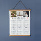 Nur schöne Momente - Poster-Kalender mit Holzleisten