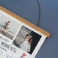 Nur schöne Momente - Poster-Kalender mit Holzleisten Nur schöne Momente - Poster-Kalender mit Holzleisten