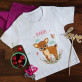 Rehlein - T-Shirt mit Aufdruck für Kinder