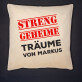 Streng geheime Träume - Kissen